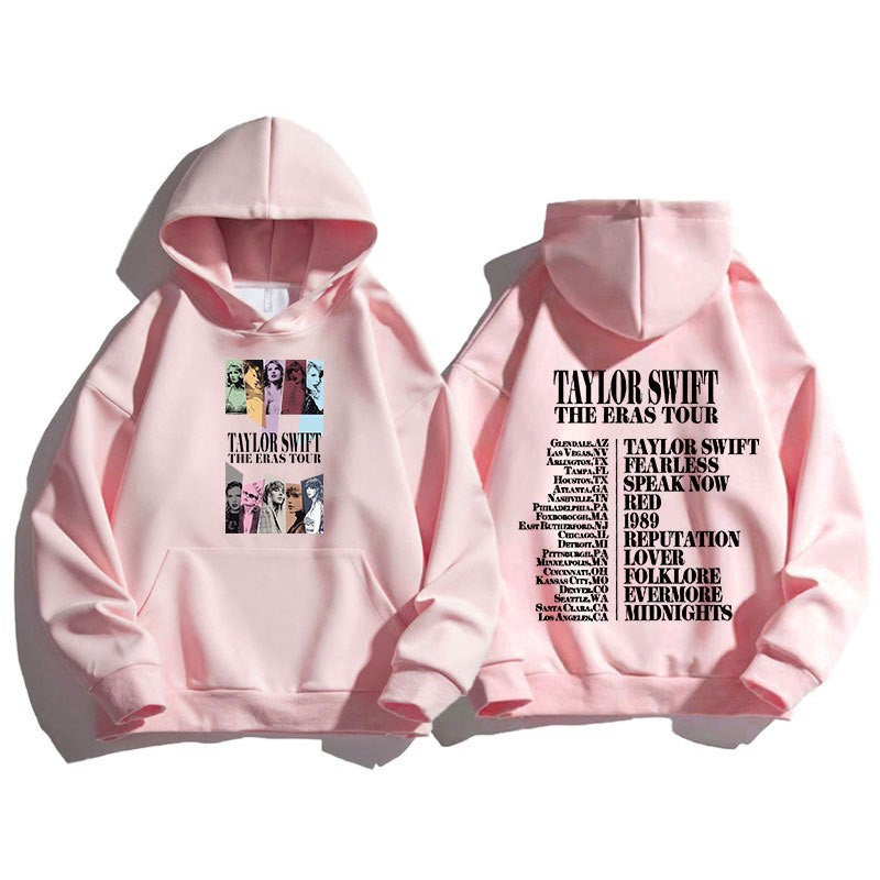 Men Hoodies Taylor The Eras Tour Print