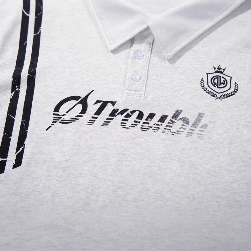 Vintage Retro Polo Shirt for Men and Women