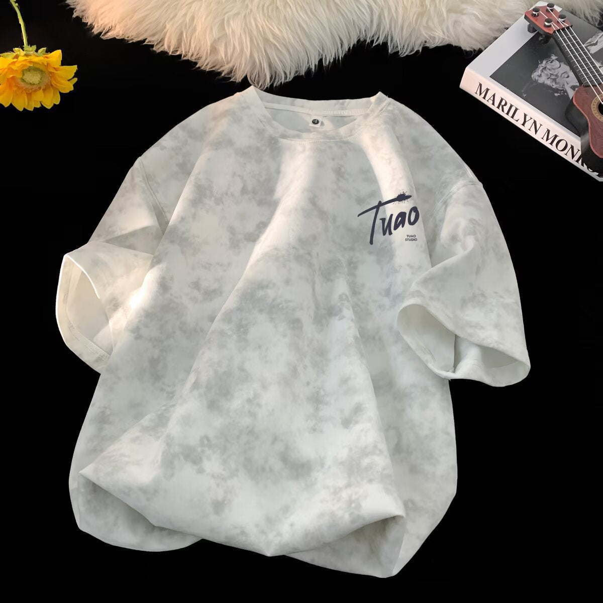 Tie-Dye Short Sleeve T-Shirt for Men