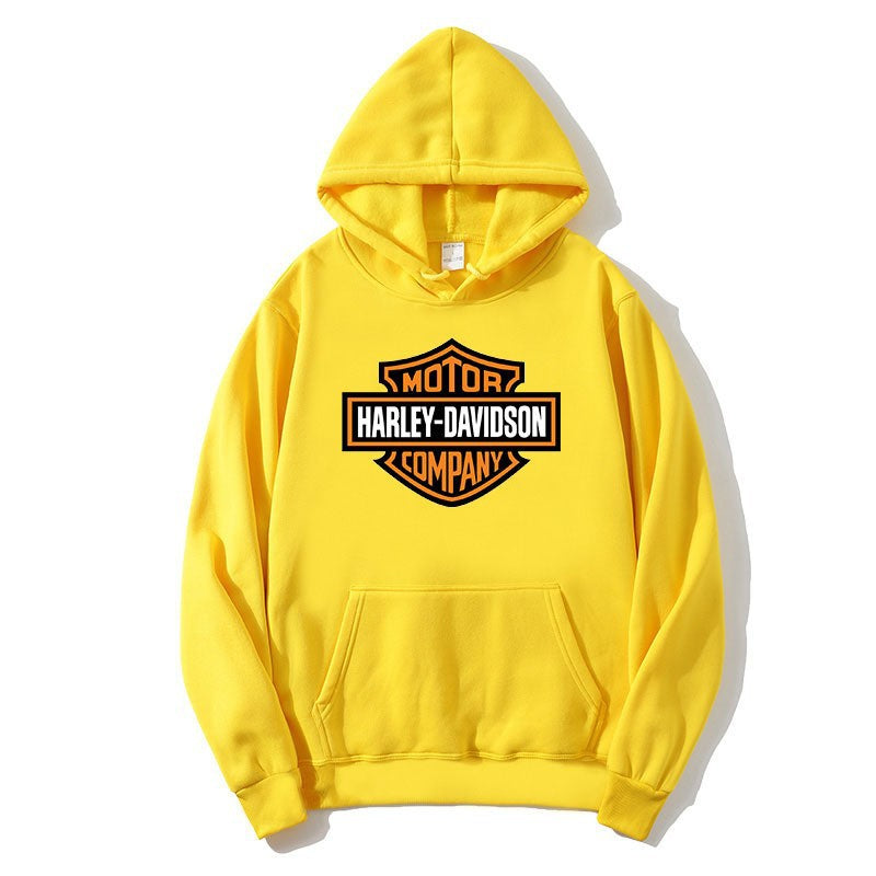 Hooded Sweatshirt for Men, Casual Sporty Lettering  Pullover