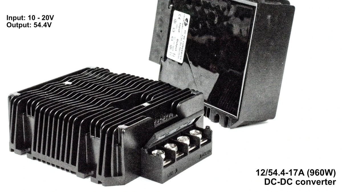 DC-DC Converters: step up/down transformers for 12V, 24V & 48V