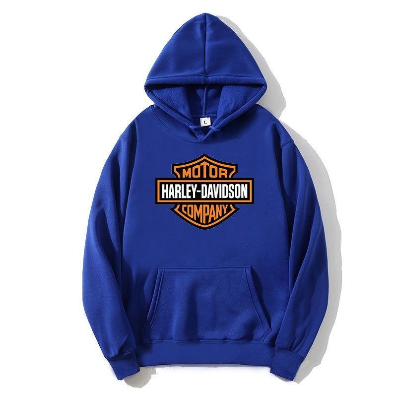 Hooded Sweatshirt for Men, Casual Sporty Lettering  Pullover