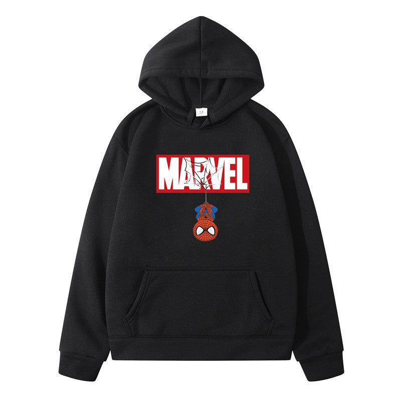 Hoodie for Men and Women, Casual Sweatshirt with Marvel Print
