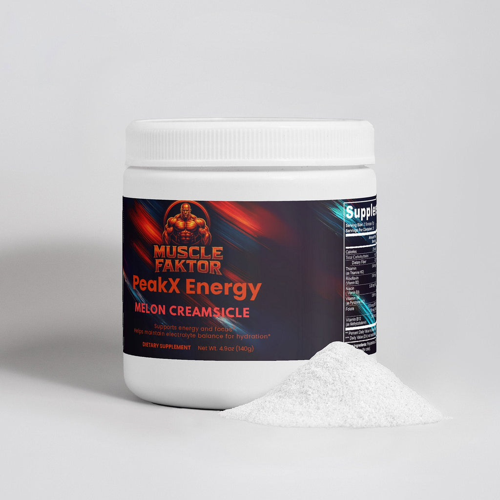 Muscle Faktor PeakX Energy Powder — Melon Creamsicle Sugar-Free