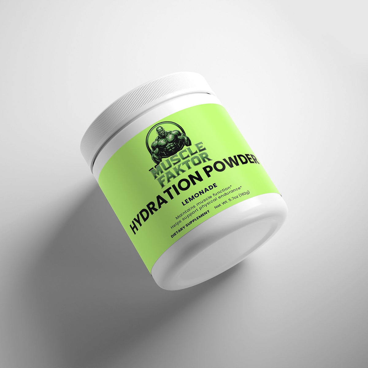Muscle Faktor Lemonade Electrolyte Hydration Powder — Sugar-Free