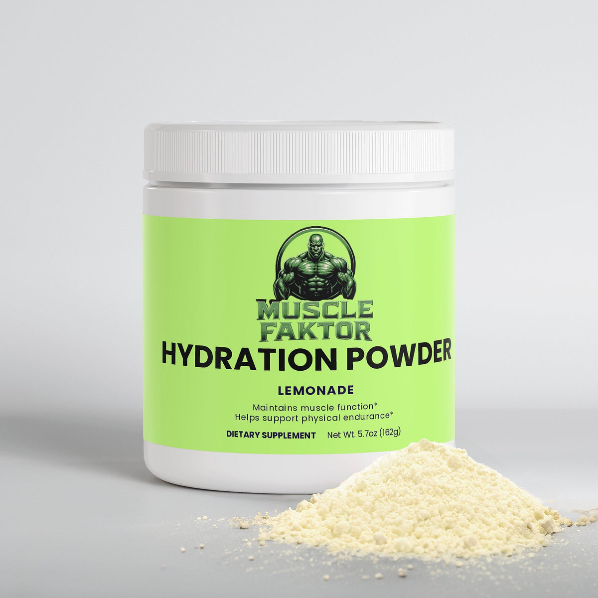 Muscle Faktor Lemonade Electrolyte Hydration Powder — Sugar-Free