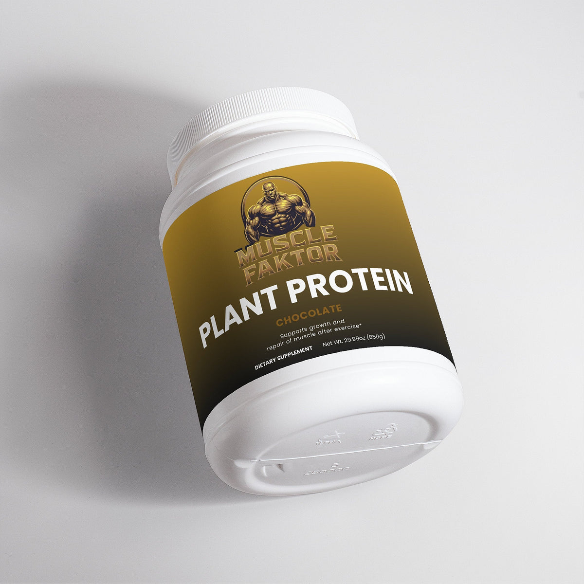 Muscle Faktor Plant Protein Powder — Chocolate (Fava Bean & Yeast)