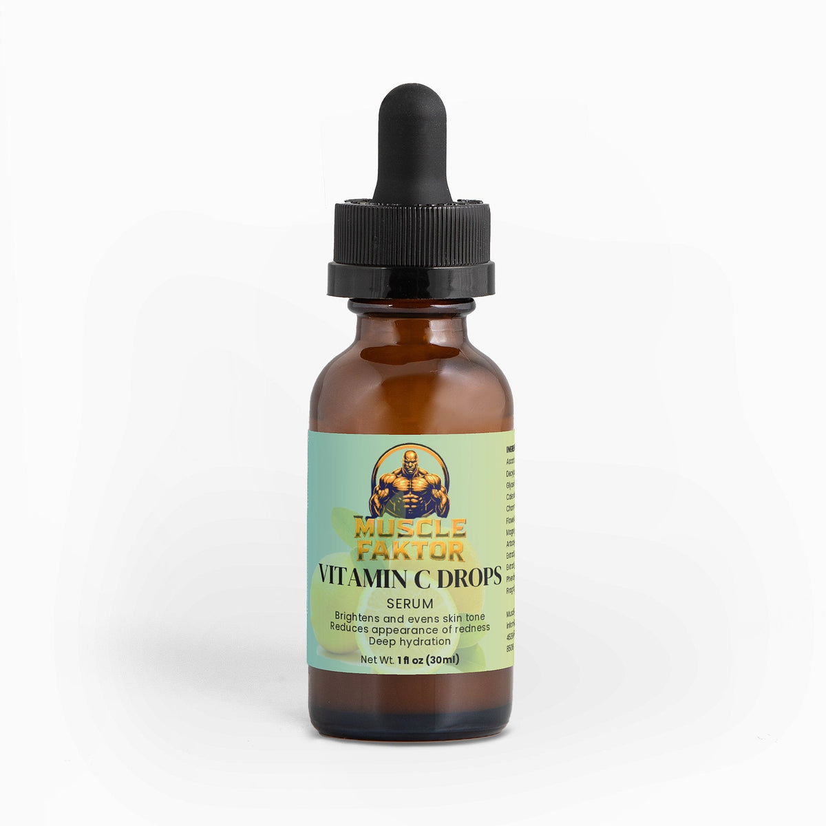 Muscle Faktor Vitamin C Brightening Face Serum with Ferulic Acid