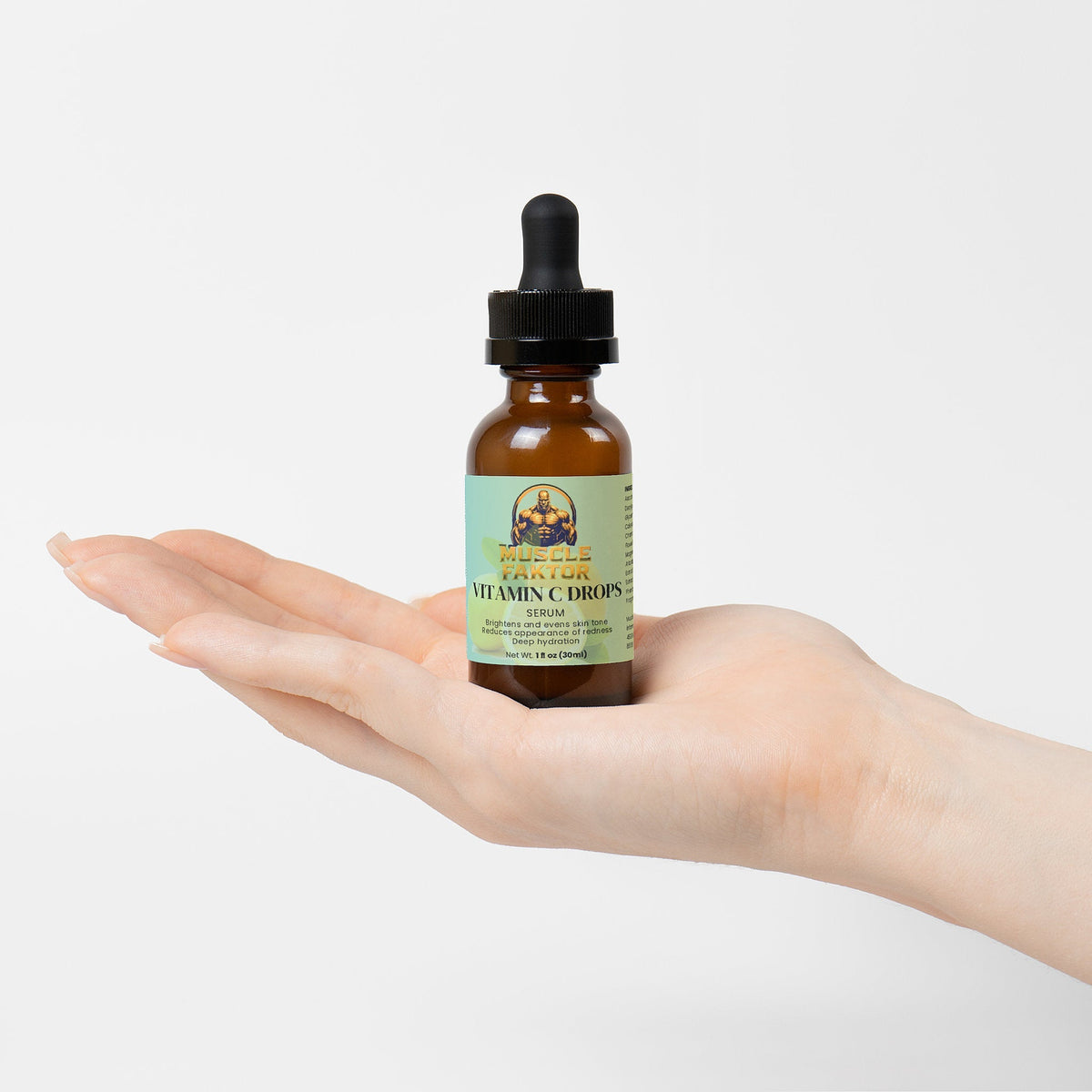 Muscle Faktor Vitamin C Brightening Face Serum with Ferulic Acid