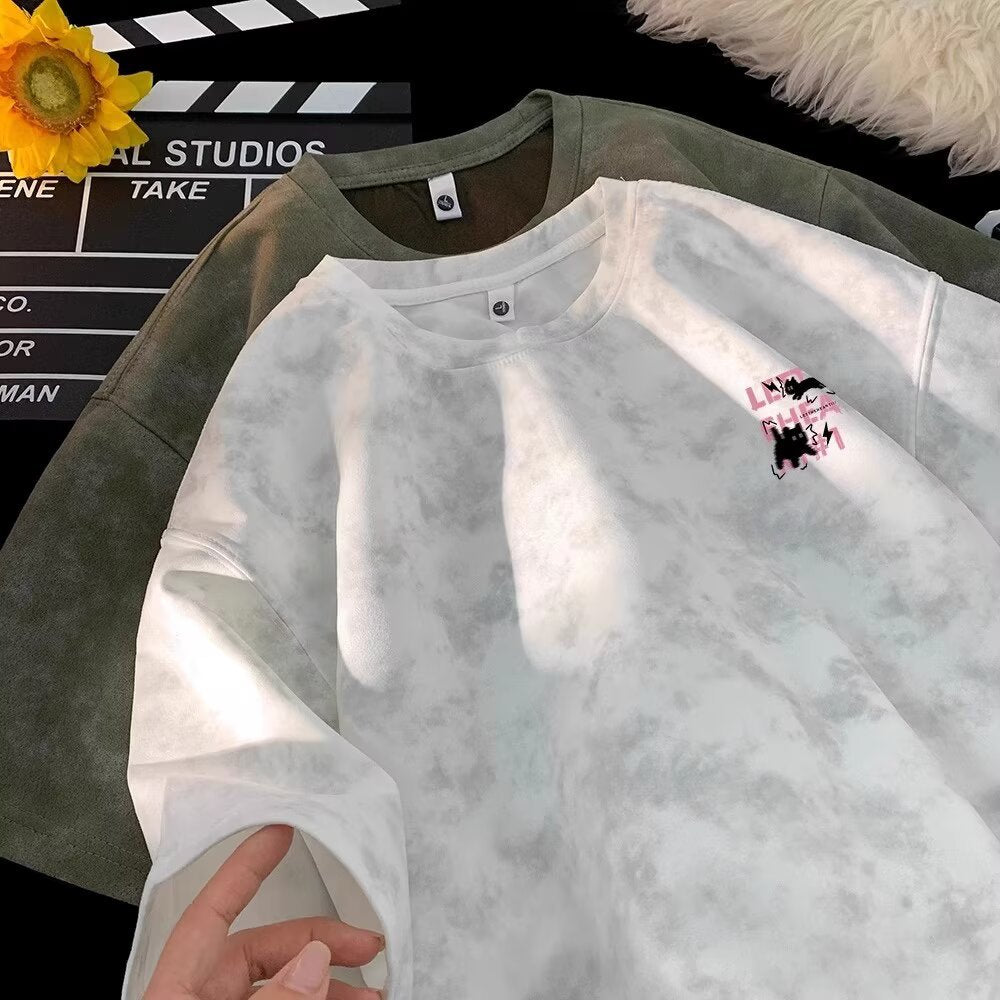 Tie-Dye Short Sleeve T-Shirt for Men