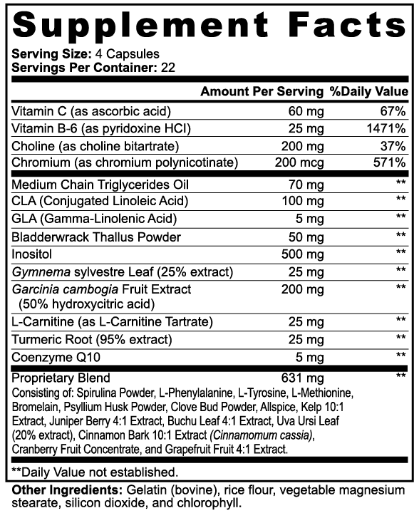 Muscle Faktor Metabolic Support Formula with MCT & L-Carnitine