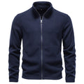 Zipper long sleeved jacket for men