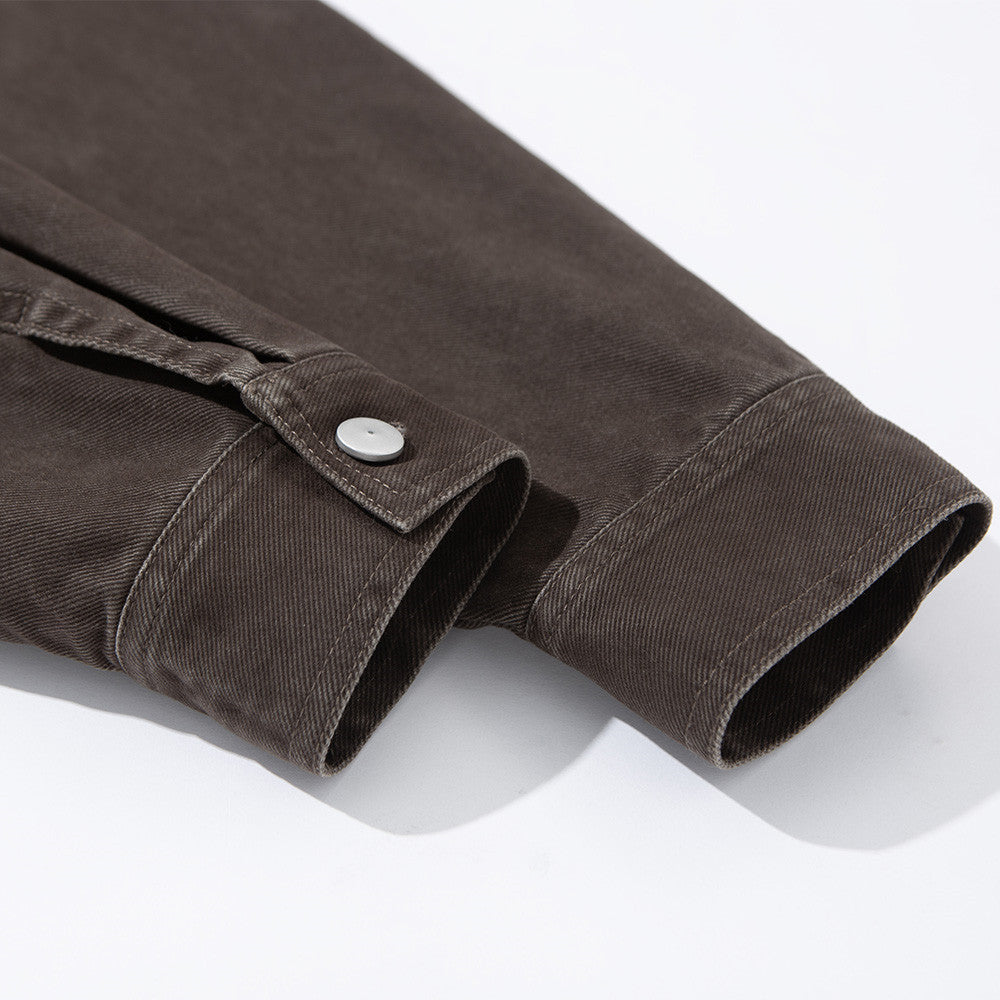 Stand up collar jacket for men