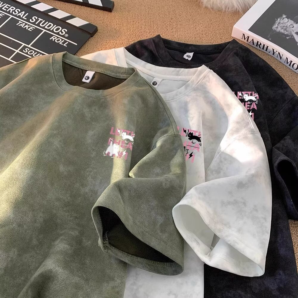 Tie-Dye Short Sleeve T-Shirt for Men