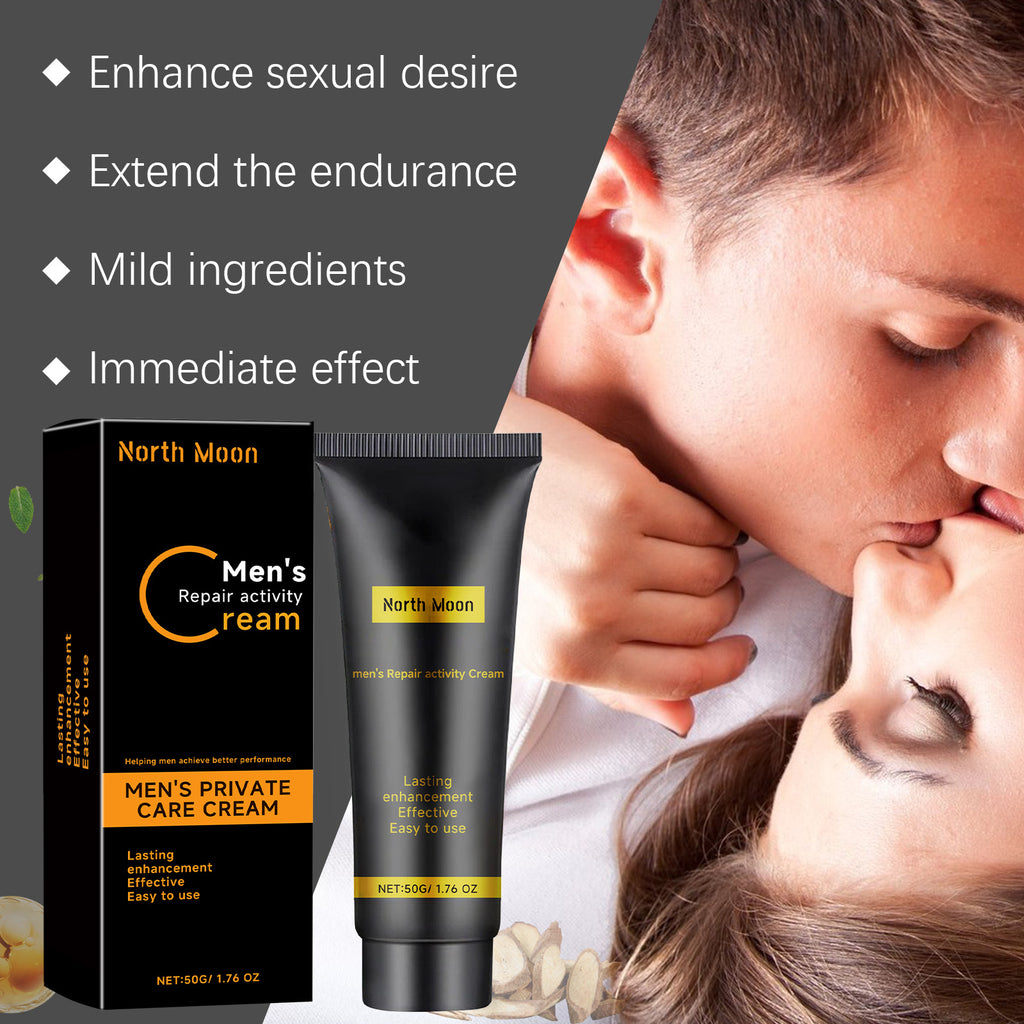 Men's Body Care Cream, Men's Endurance Enhancement Body Massage Strong Vitality Care Cream