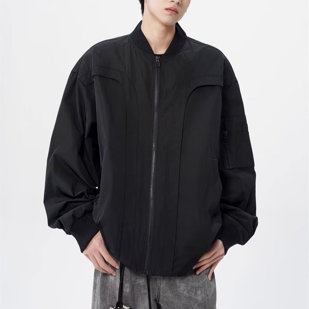 Deconstructing Pilot Jacket for Men in Spring