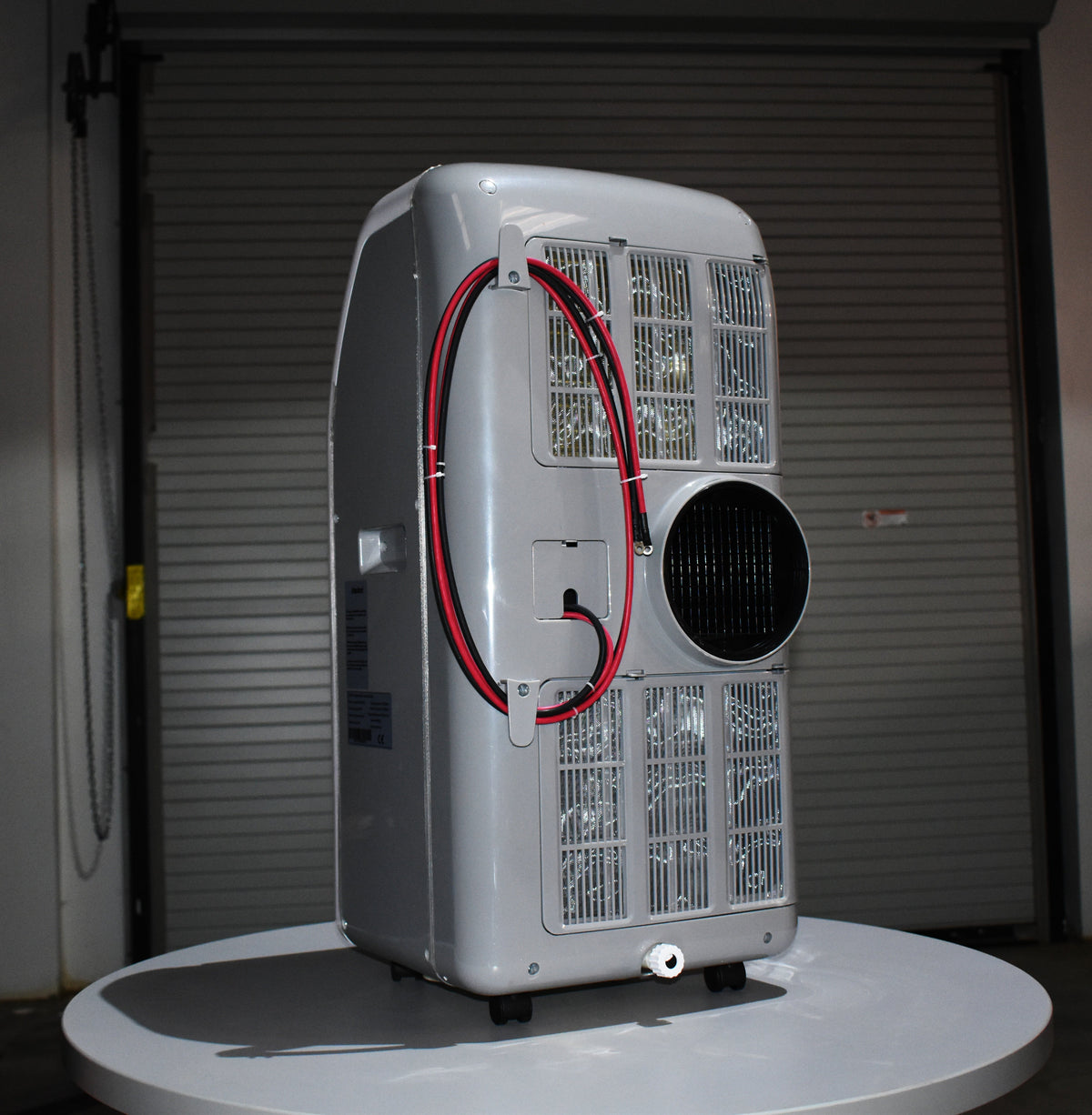 24V Pure DC Portable, Battery/Solar Air Conditioner & Heater (heat pump, 12,000 BTU/h)