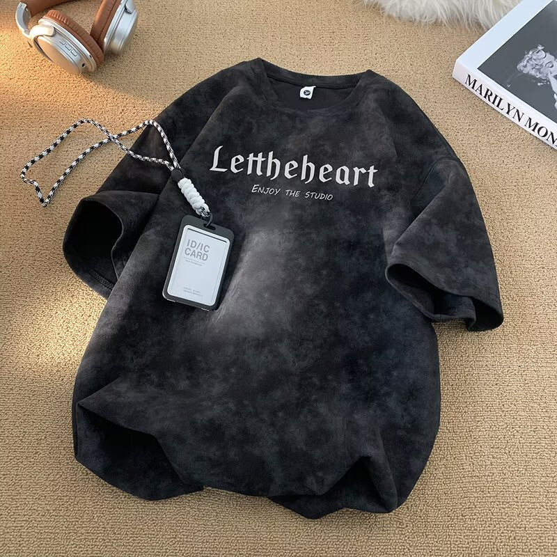 Tie-Dye Short Sleeve T-Shirt for Men