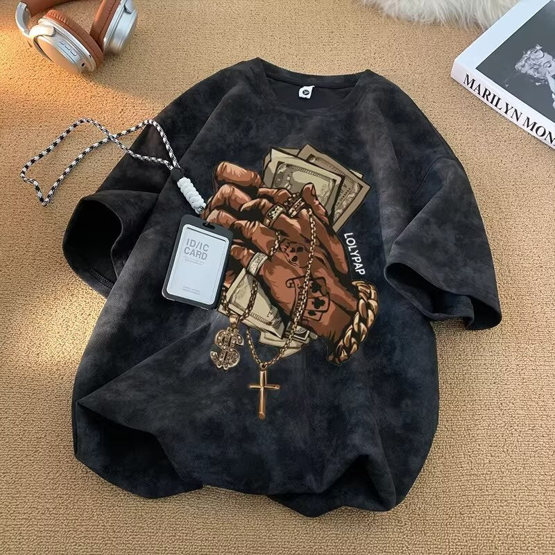 Printed Short Sleeve T-Shirt for Men