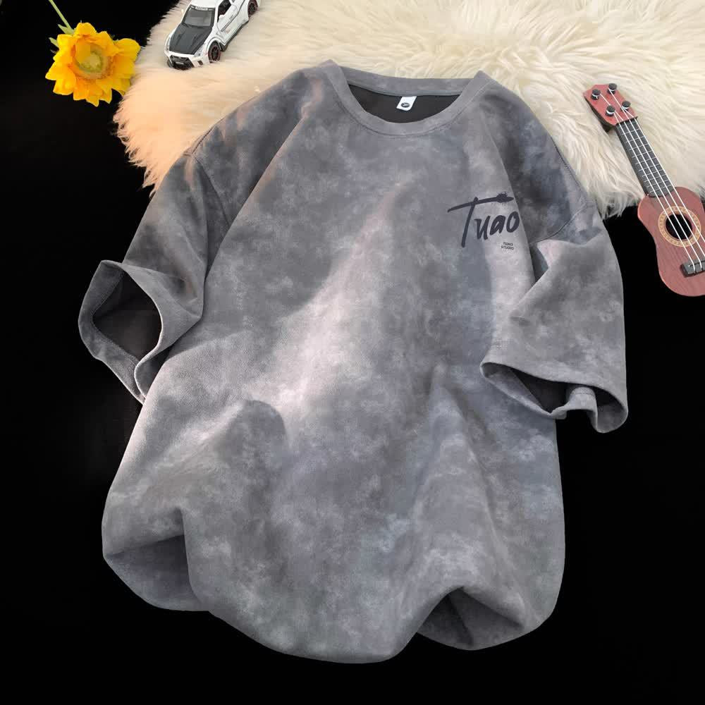 Tie-Dye Short Sleeve T-Shirt for Men