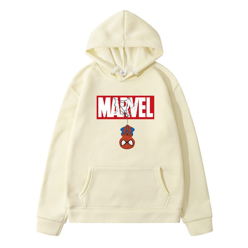 Hoodie for Men and Women, Casual Sweatshirt with Marvel Print
