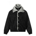 Fake two cotton coats for men