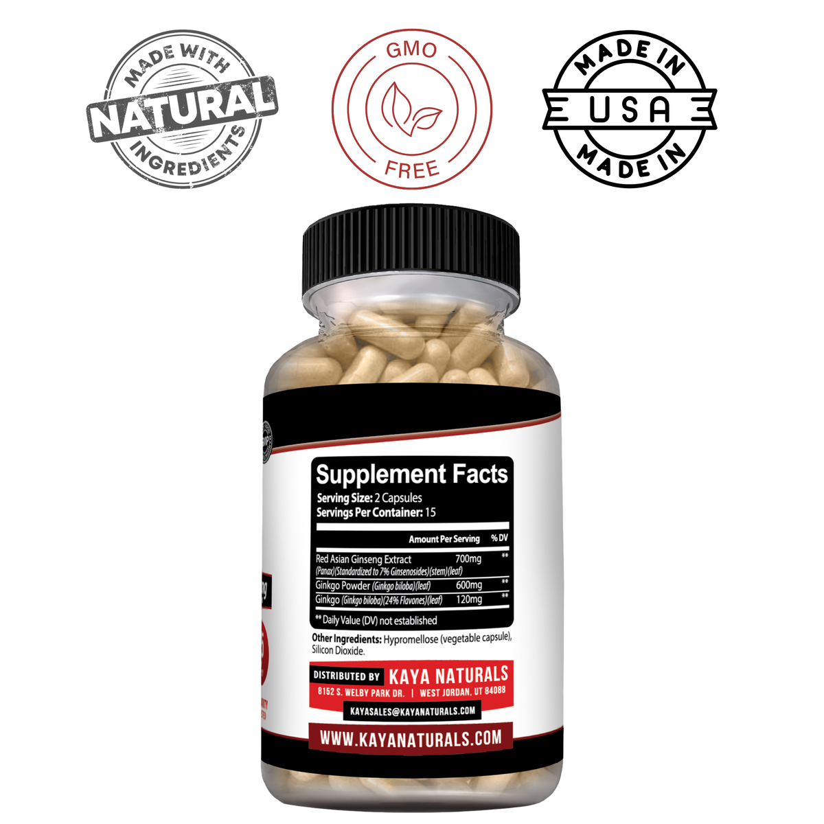 Ginseng + Ginkgo
