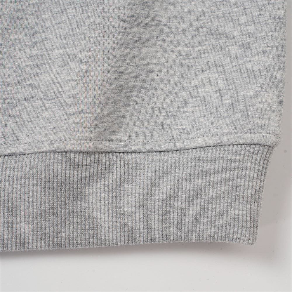 Fake Two Collar Hoodies for Men