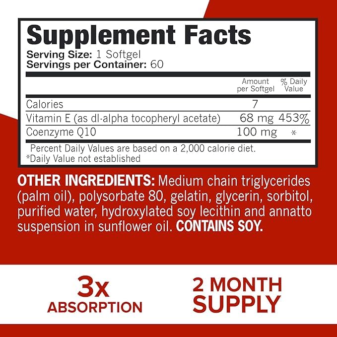 Qunol Ultra CoQ10 Softgels,