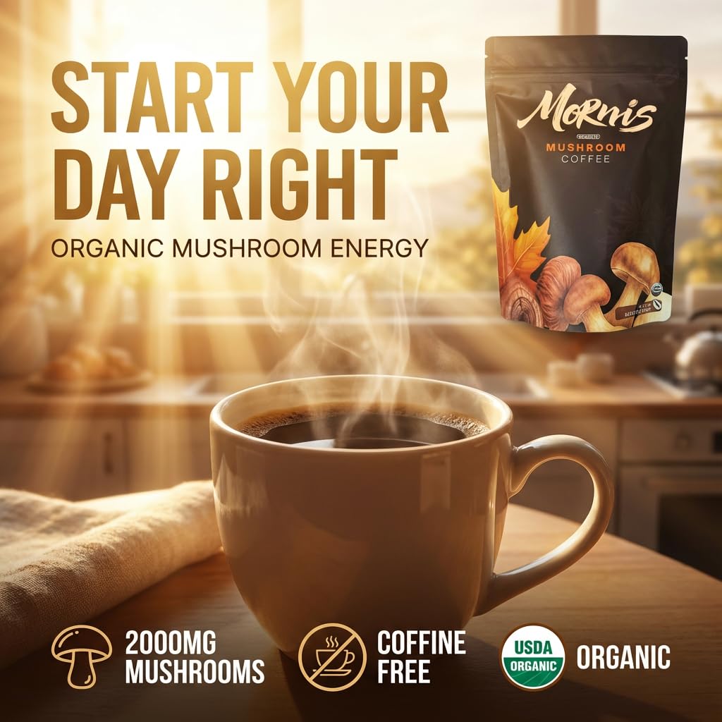 Mushroom Coffee — Energy & Focus Support