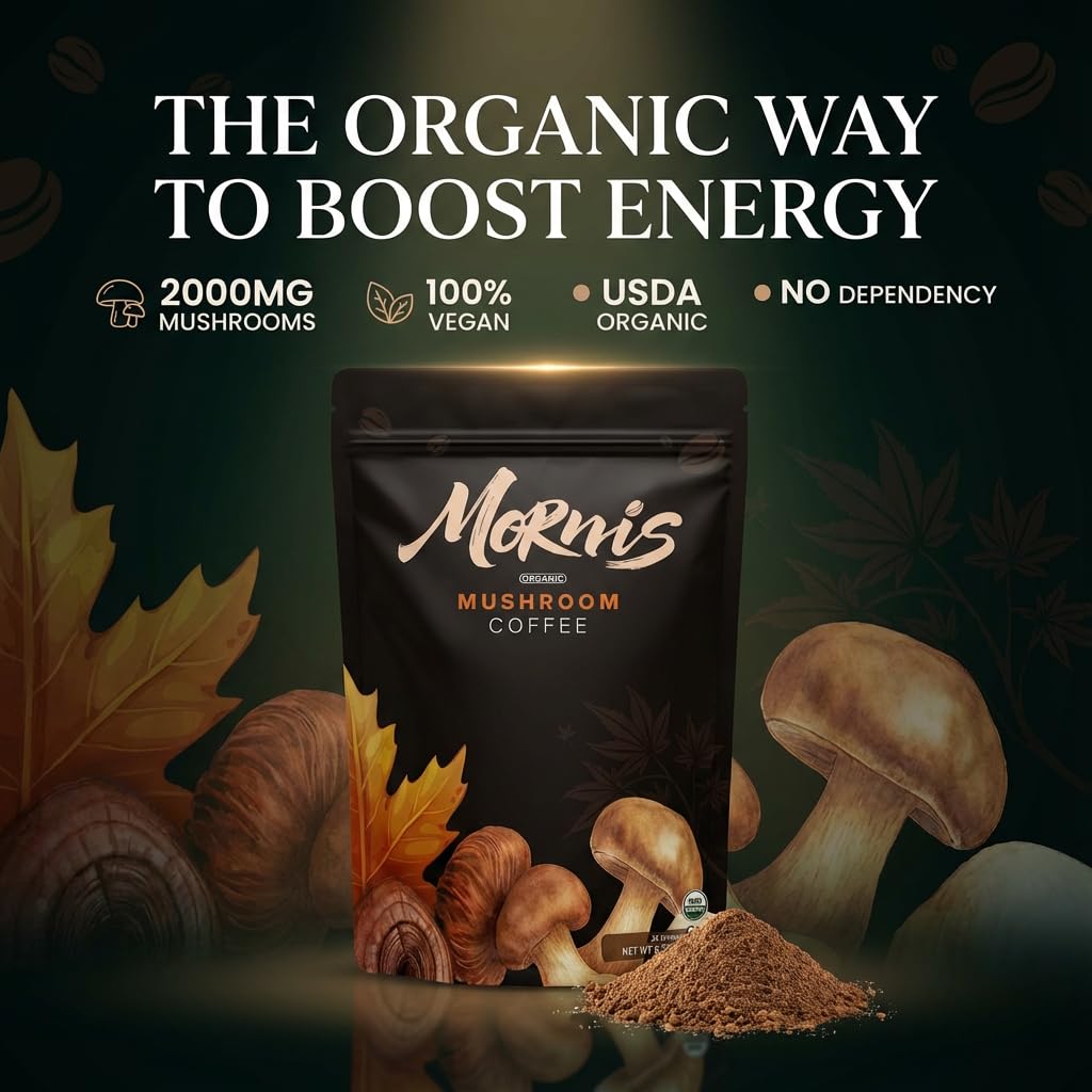 Mushroom Coffee — Energy & Focus Support