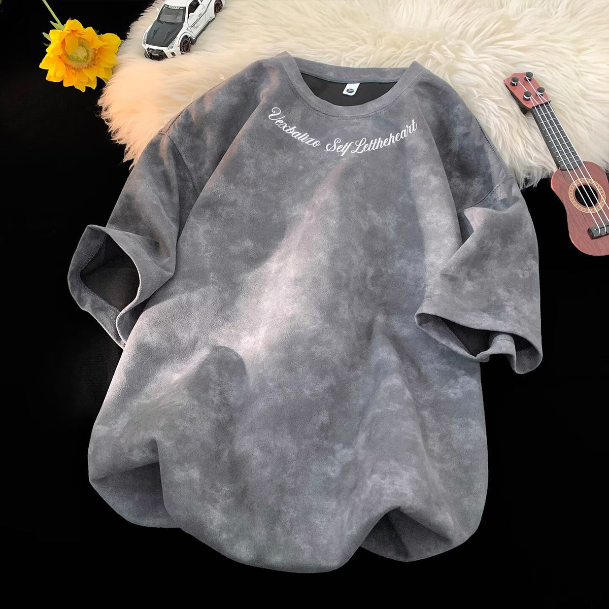Tie-Dye Short Sleeve T-Shirt for Men