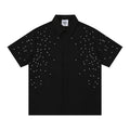 Cross Stitch Short Sleeve Shirt for Men