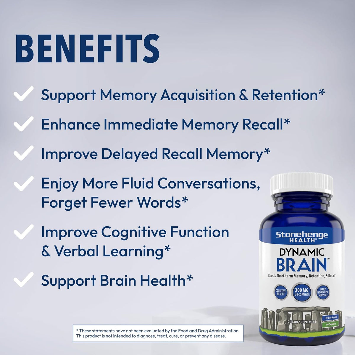 Stonehenge Dynamic Brain | Memory Supplement