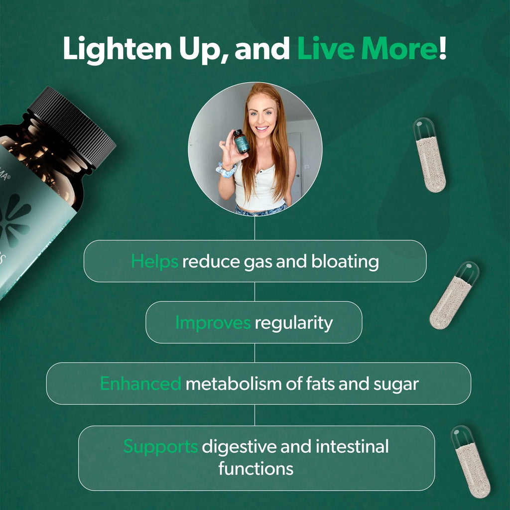 Bioma Probiotics for Digestive Health 3-in-1 Gut Health Formula 60 Capsules