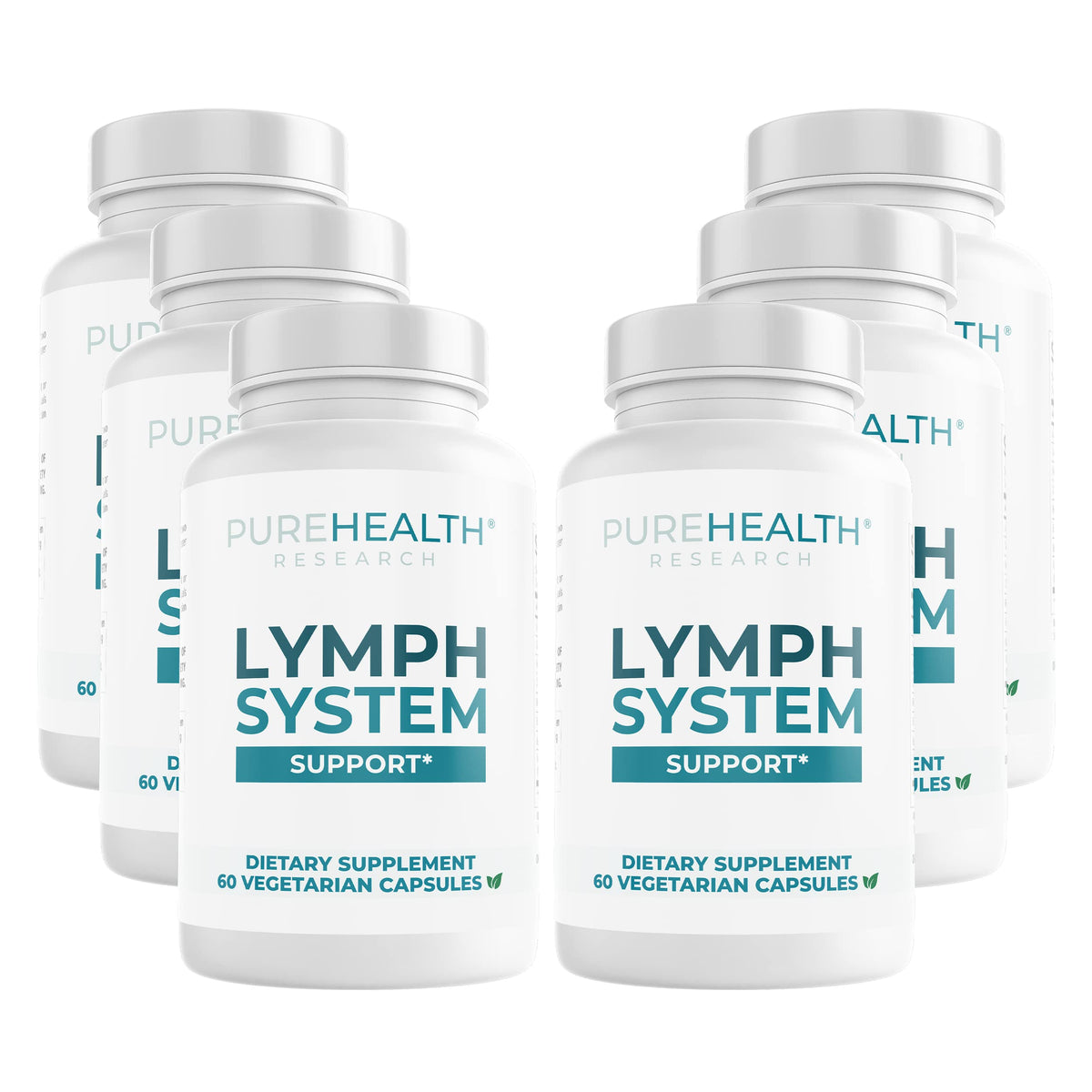 PureHealth Research Lymph System Capsules - Reduces swelling, lymphatic support