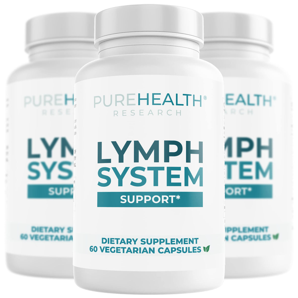 PureHealth Research Lymph System Capsules - Reduces swelling, lymphatic support
