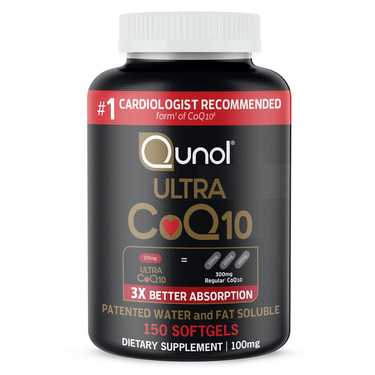 Qunol Ultra CoQ10 Softgels,