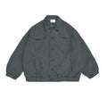 Loose Fit Workwear Jacket for Men with Multiple Pockets