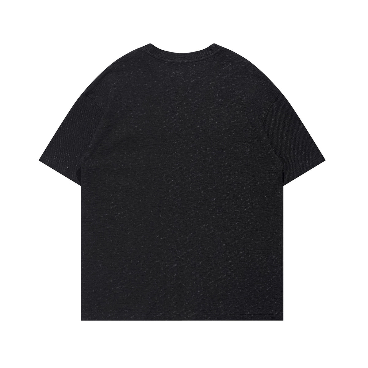 Letter embossed loose short sleeved men