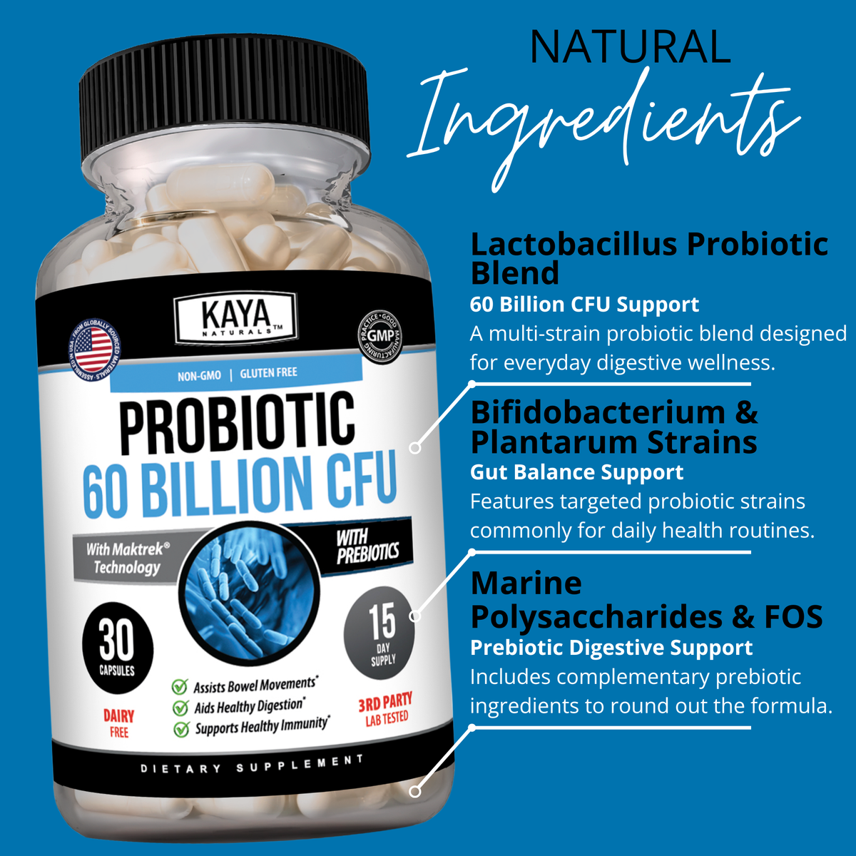 Probiotic Formula – 60 Billion CFU