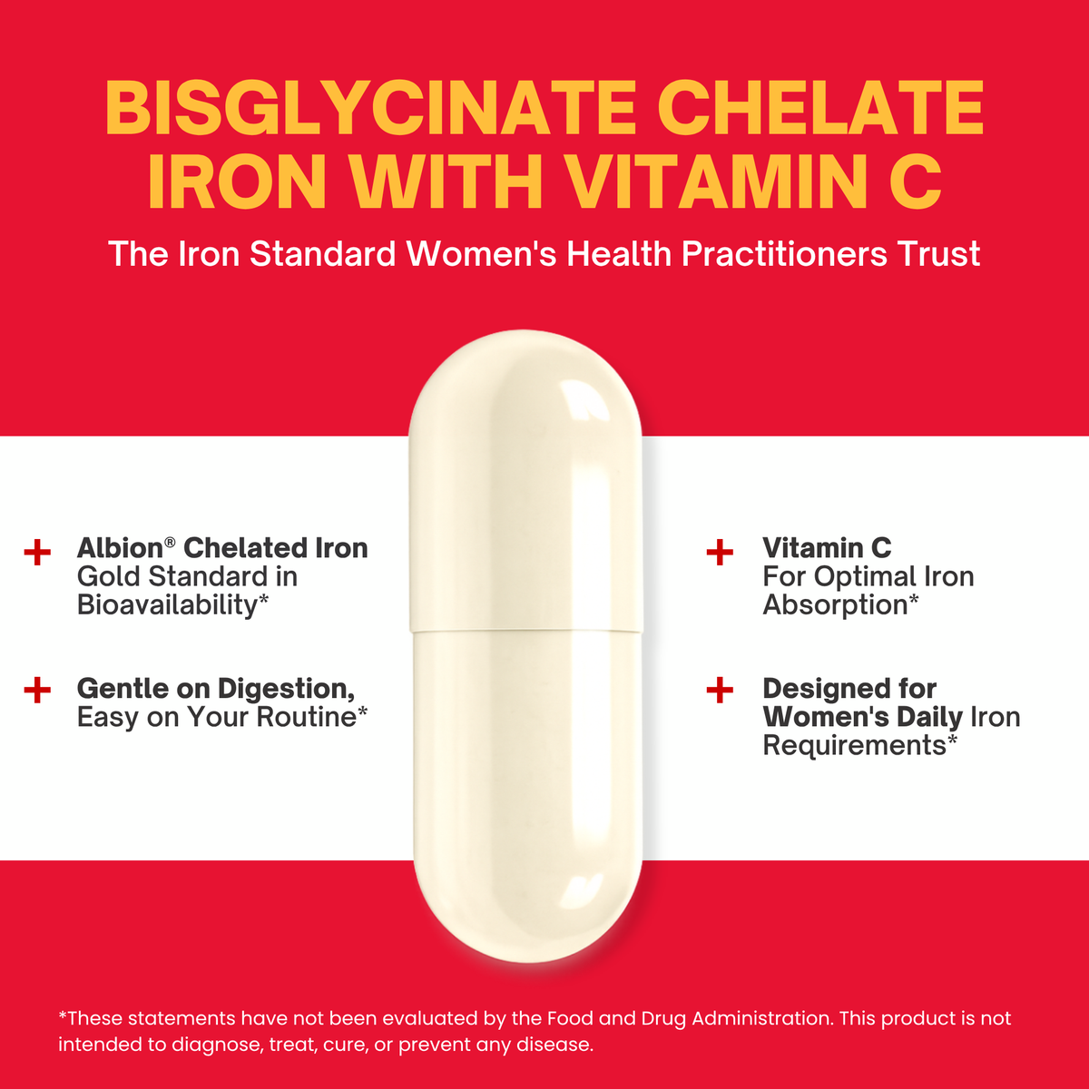 Halal Iron + Vitamin C Capsules
