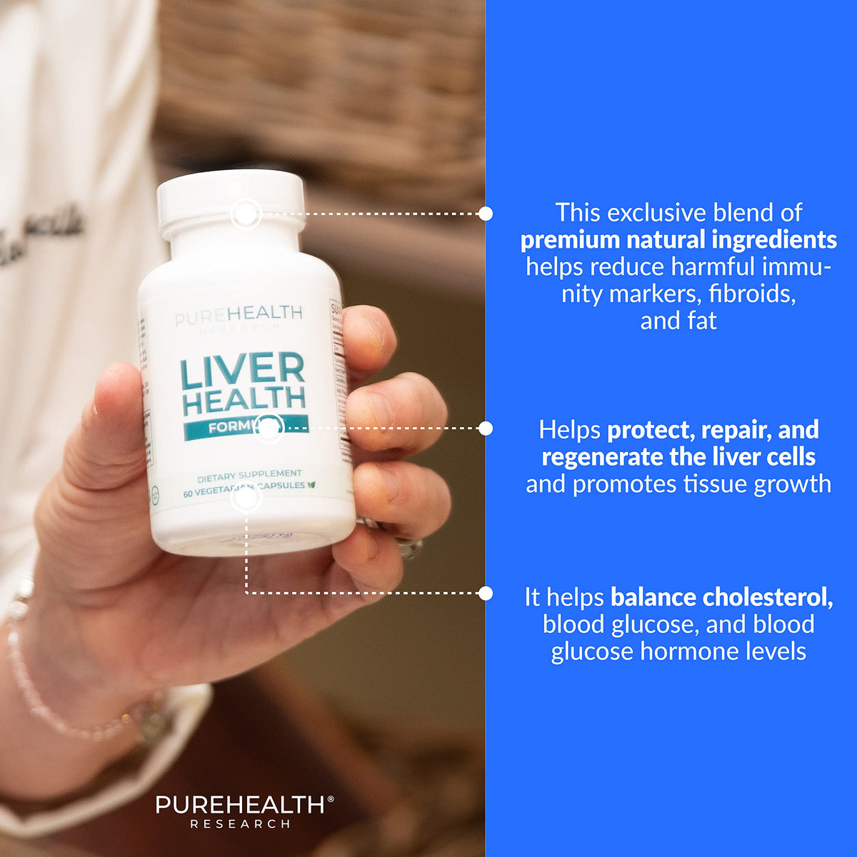 PUREHEALTH RESEARCH Liver Health – Advanced Liver Cleanse, Detox & Repair Support