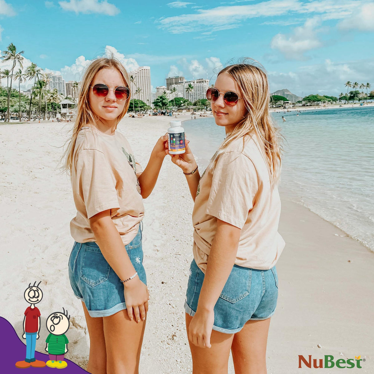 NuBest Tall 10+, Powerful Growth Support for Teens - 60 Capsules