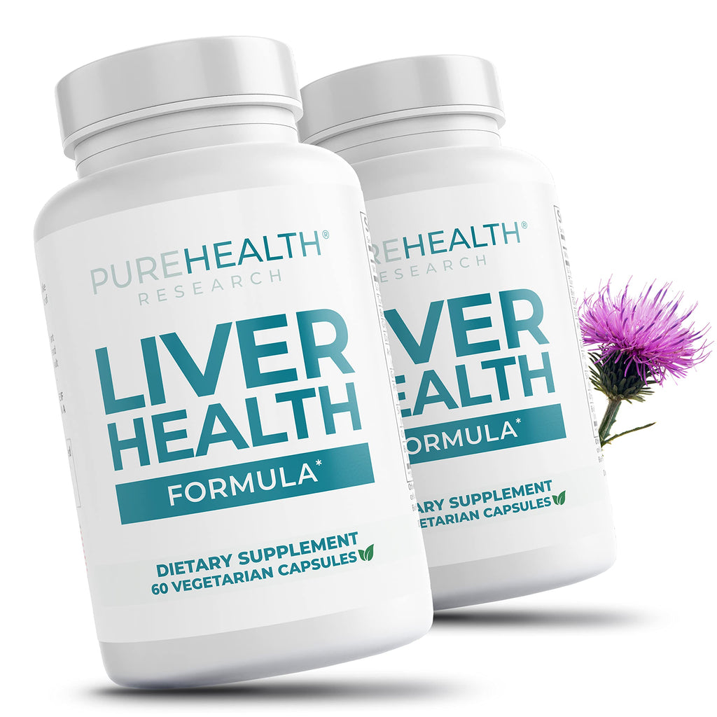 PUREHEALTH RESEARCH Liver Health – Advanced Liver Cleanse, Detox & Repair Support