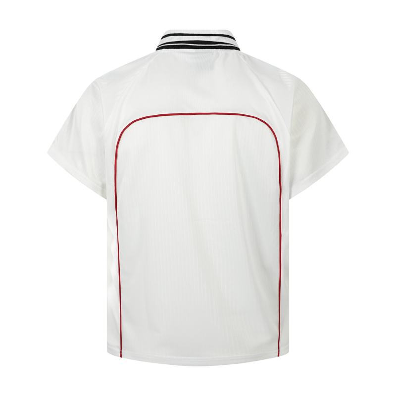 Collar loose short sleeved T-shirt for men