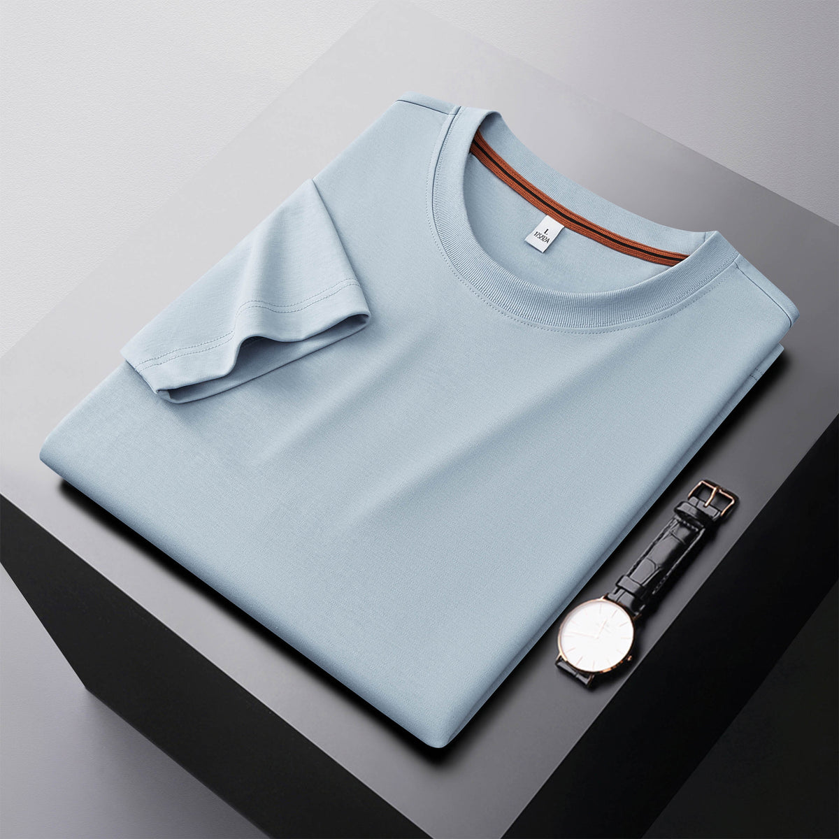 Round neck T-shirt for men