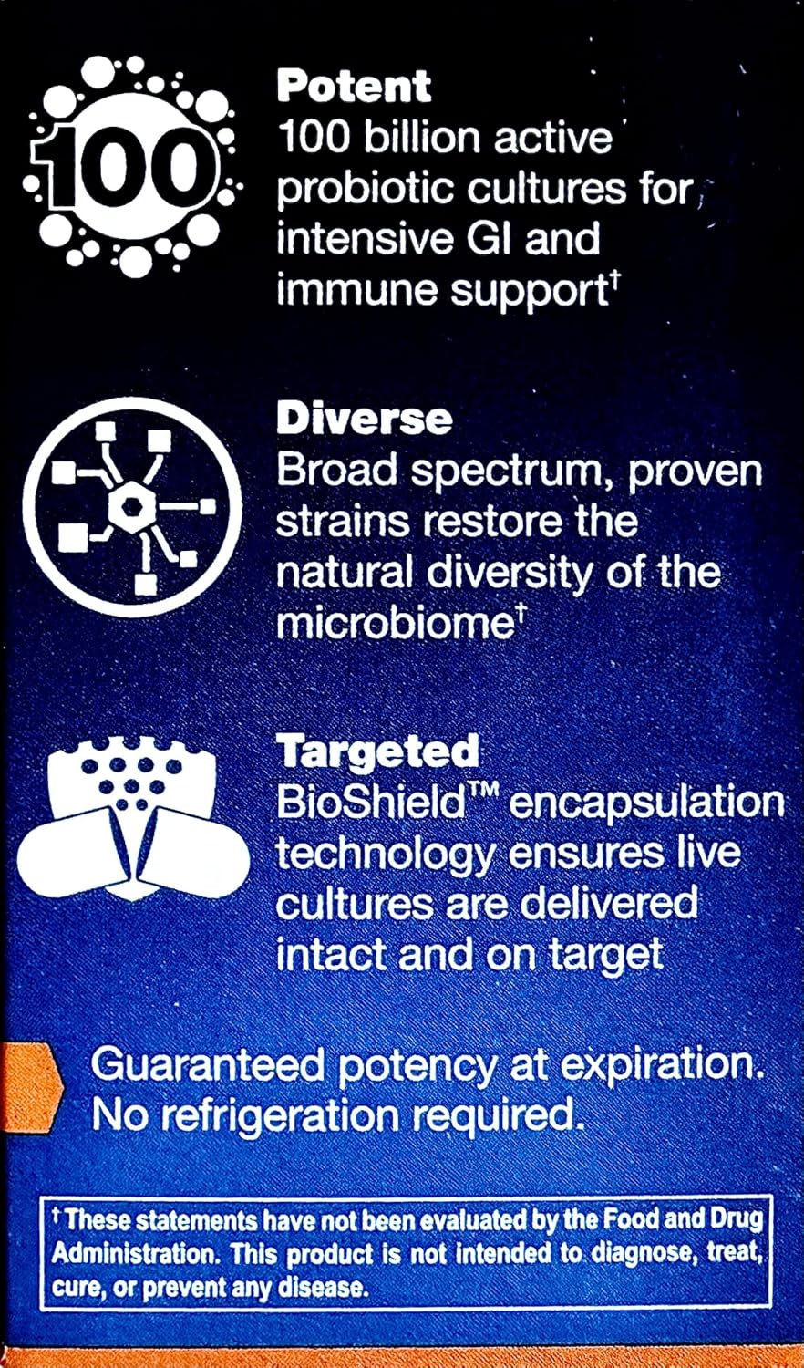 Ortho biotic 100 billion Potency Probiotic Supplement