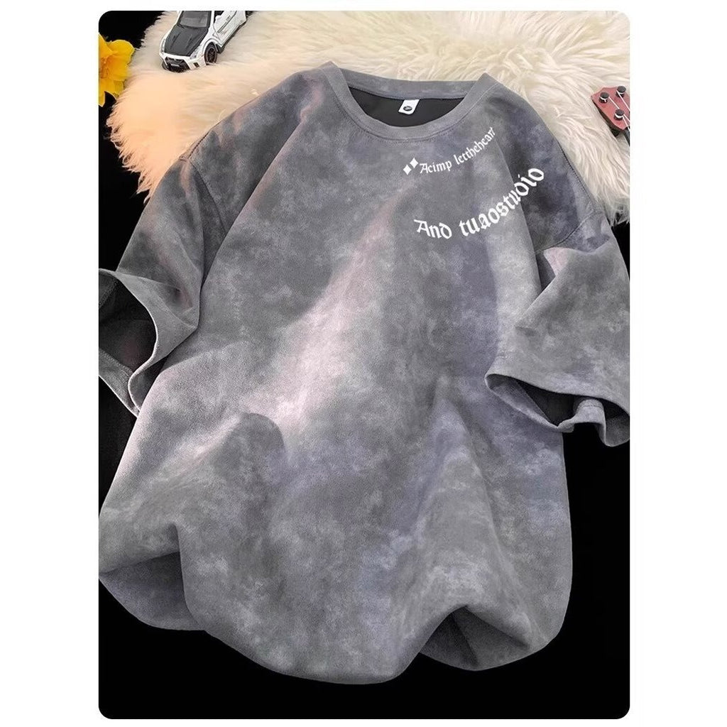 Tie-Dye Short Sleeve T-Shirt for Men