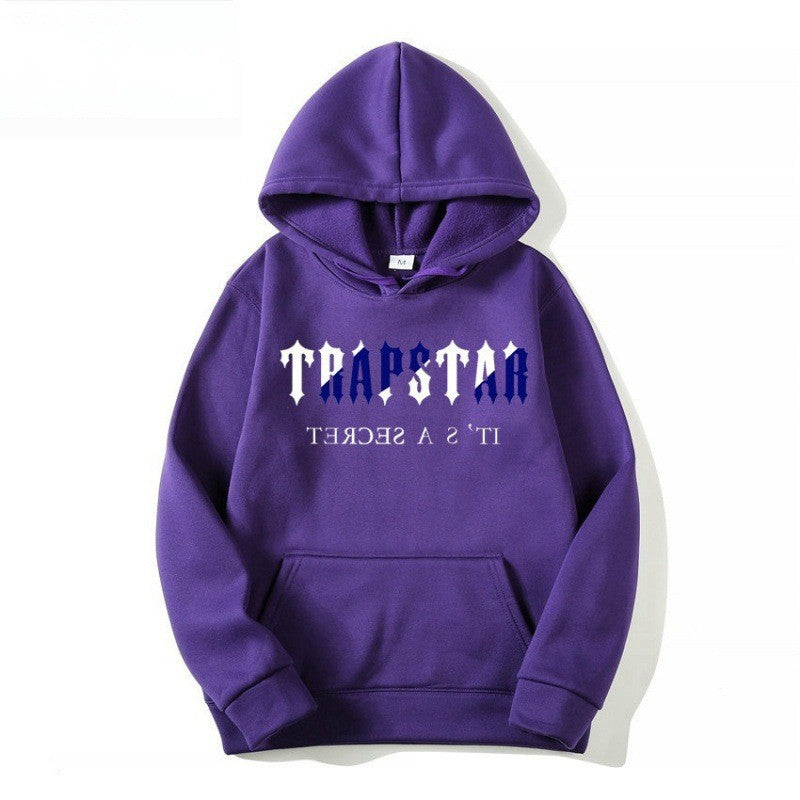 Sporty Warm Loose Hooded Sweatshirt for Men and Women